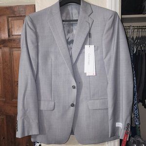 NEW Calvin Klein Men's Infinite Stretch Slim-Fit Suit Jacket in 43R